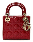 Patent Cannage Mini Lady D1OR Red