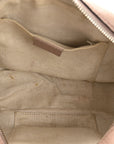 Pebbled Calfskin Small Soho Disco Bag Rose Beige