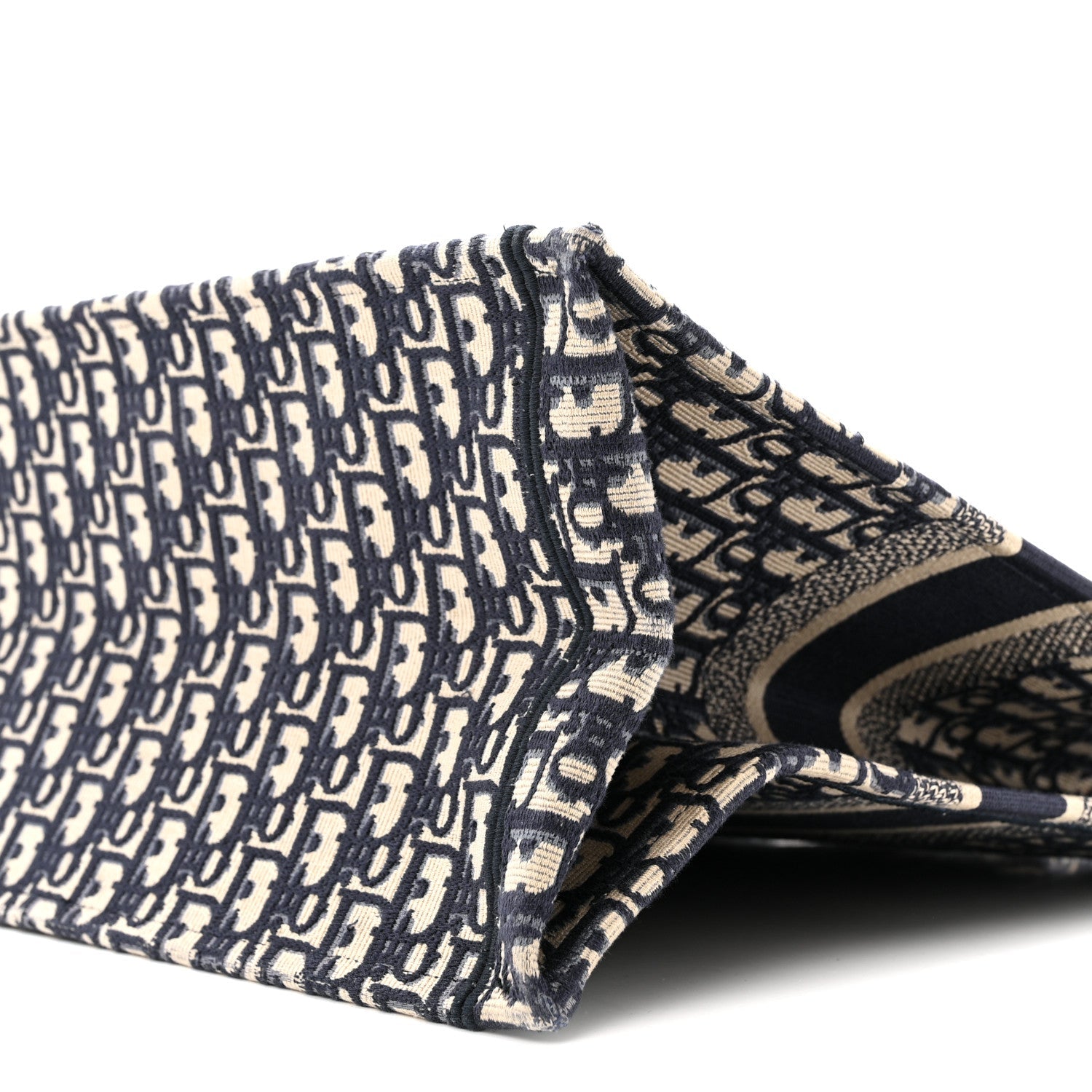 Oblique Large Book Tote Blue Multicolor
