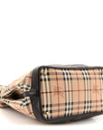 Haymarket Check Medium Golderton Tote Chocolate