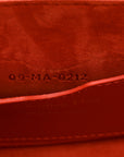 Box Calfskin East West Bobby Bag Orange