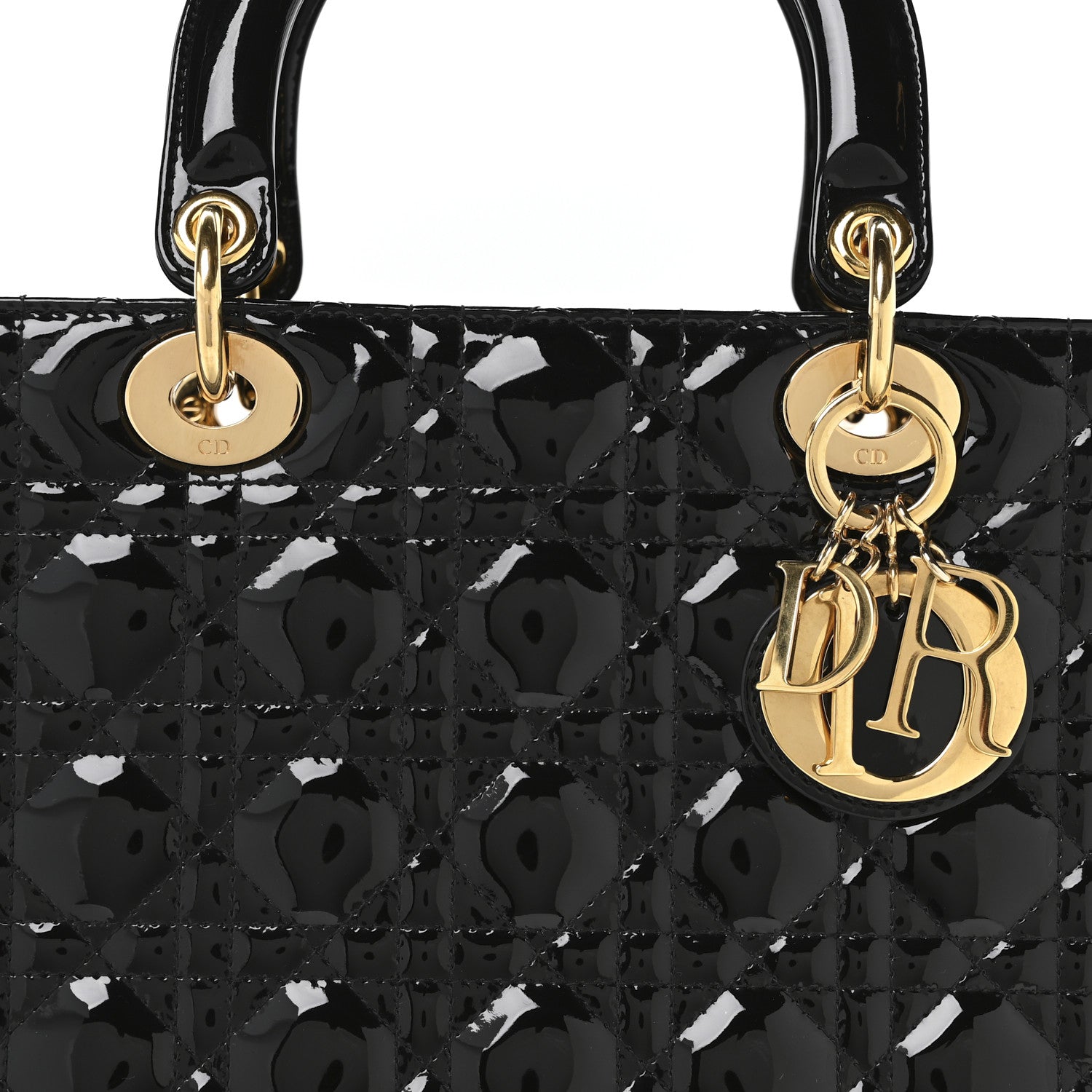 Patent Cannage Large Lady D1OR Black