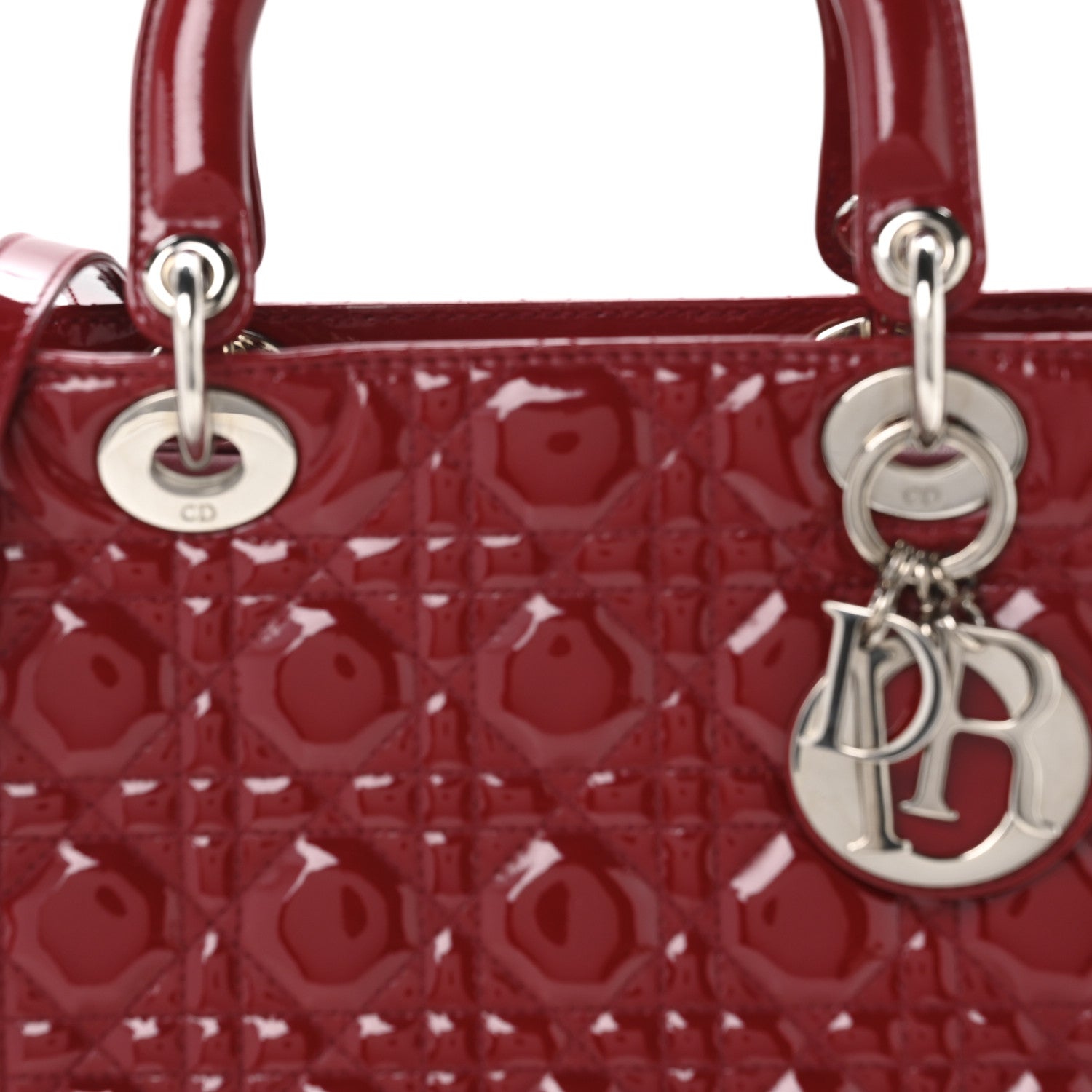 Patent Cannage Medium Lady D1OR Red