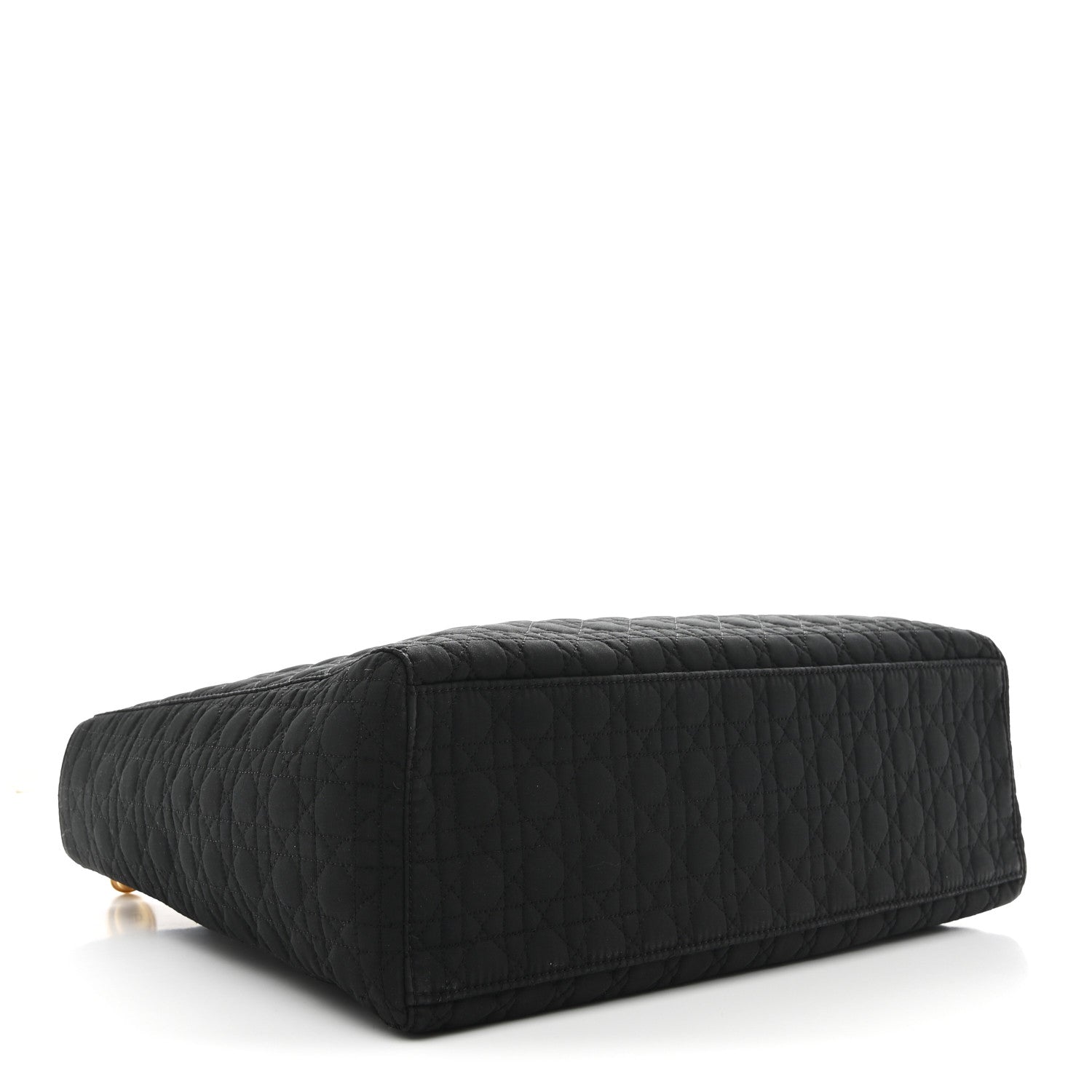 Nylon Cannage Large Lady D1OR Black