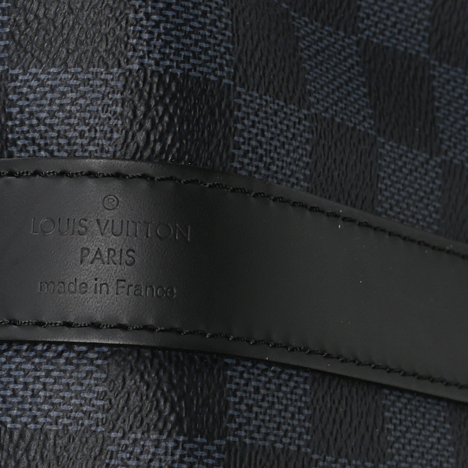 Damier Cobalt Race Keepall Bandouliere 55