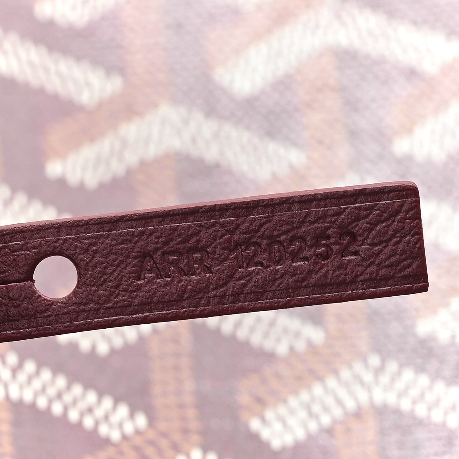 Goyardine Boheme Hobo Burgundy