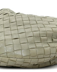 Nappa Intrecciato Teen Jodie Hobo Travertine