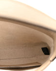 GG Supreme Monogram Textured Dollar Calfskin Mini Jackie 1961 Hobo Beige Mystic White Oatmeal