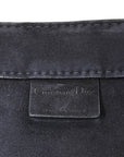 Suede Large L'Air Book Tote Black