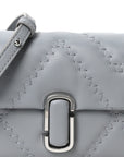 Calfskin Quilted The J Marc Shoulder Bag Wolf Grey