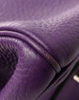 Taurillon Clemence Birkin 35 Ultraviolet
