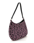 Maglia Jacquard Cleo Shoulder Bag Black Rosa
