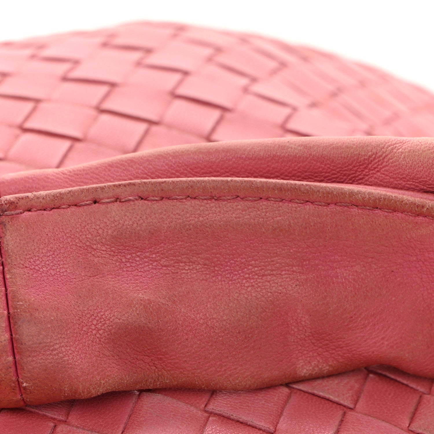 Nappa Intrecciato Medium Veneta Hobo Quarzo