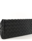 Nappa Intrecciato Small Andiamo With Chain Shoulder Bag Black