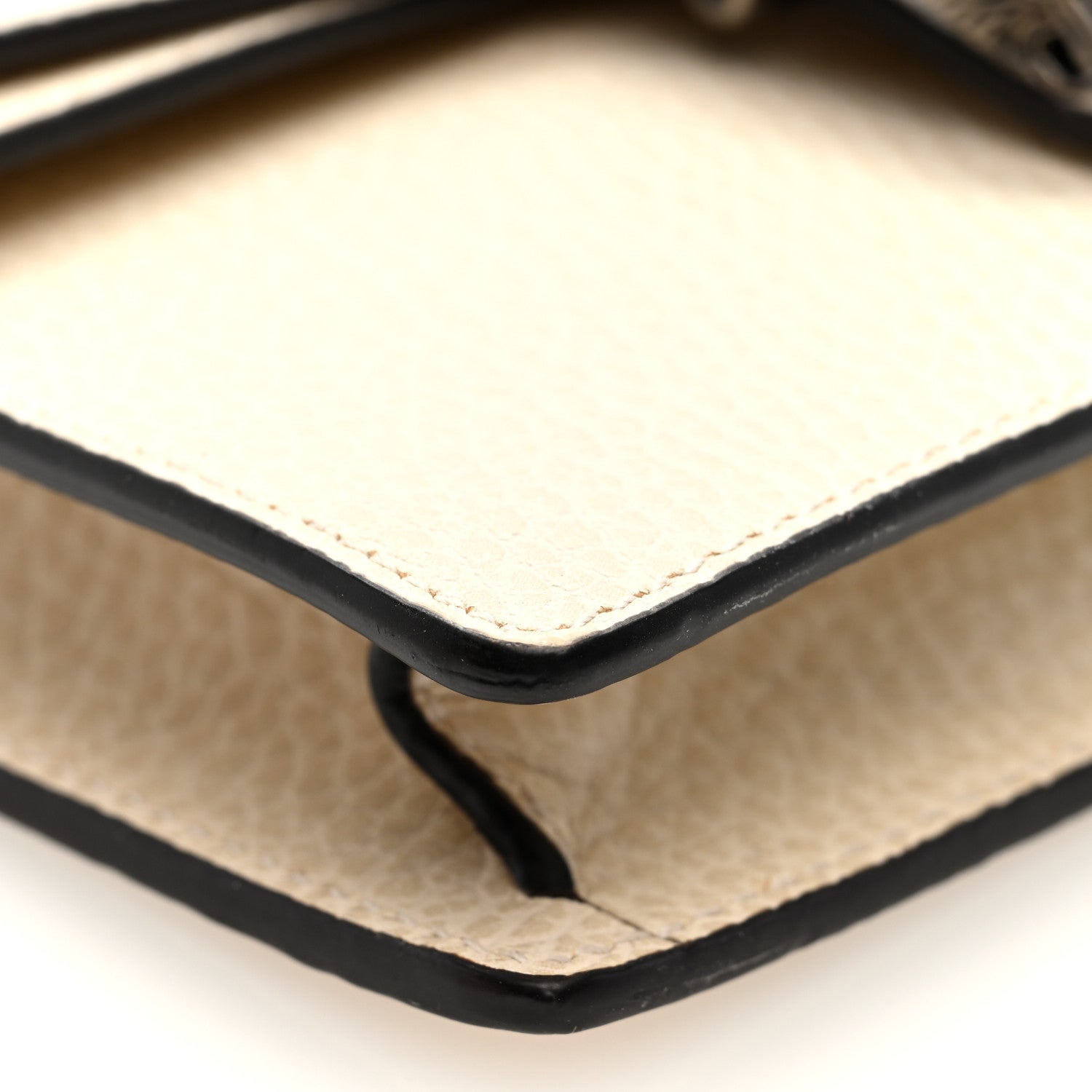 Dollar Calfskin Crystal Super Mini Dionysus Shoulder Bag Mystic White Black Diamond