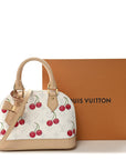 LV X TM Monogram Cerises Alma BB White