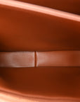 Triomphe Canvas Calfskin Medium Triomphe Bag Tan