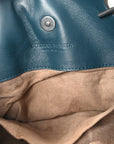 Nappa Intrecciato Medium Classic Chain Strap Tote Mallard
