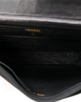 Lambskin Timeless CC Wallet On Chain WOC Black