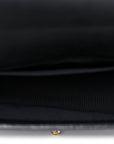 Caviar Quilted Medium Boy Flap Black