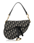 Oblique Saddle Bag Blue