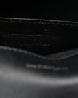 Grain De Poudre Medium Classic Monogram Kate Satchel Black