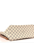 Damier Azur Neo Neverfull MM Rose Ballerine