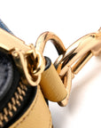 Saffiano Small Snapshot Camera Bag Navy Multicolor