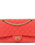 Wool Tweed Quilted 2.55 Reissue 225 Flap Coral