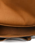 Triomphe Canvas Medium Folco Bag Tan