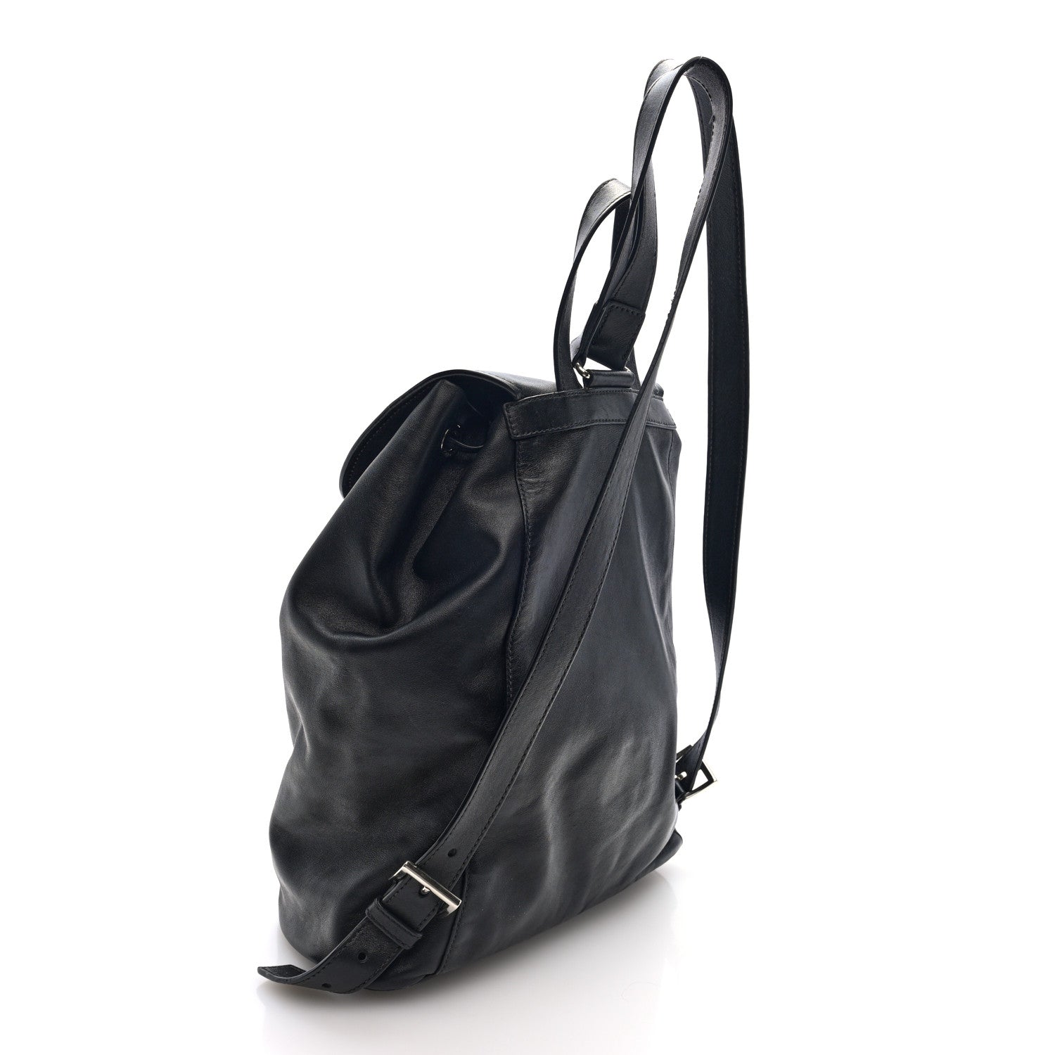 Calfskin Backpack Black