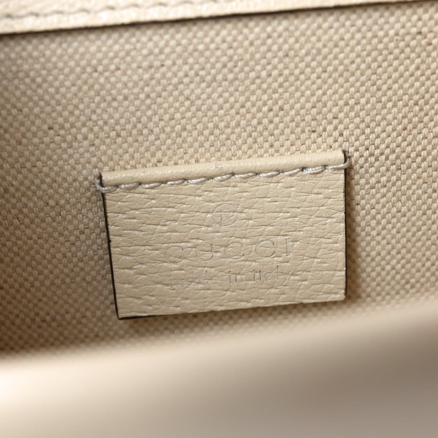 Textured Calfskin Crystal Mini Dionysus Shoulder Bag Mystic White
