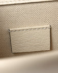 Textured Calfskin Crystal Mini Dionysus Shoulder Bag Mystic White