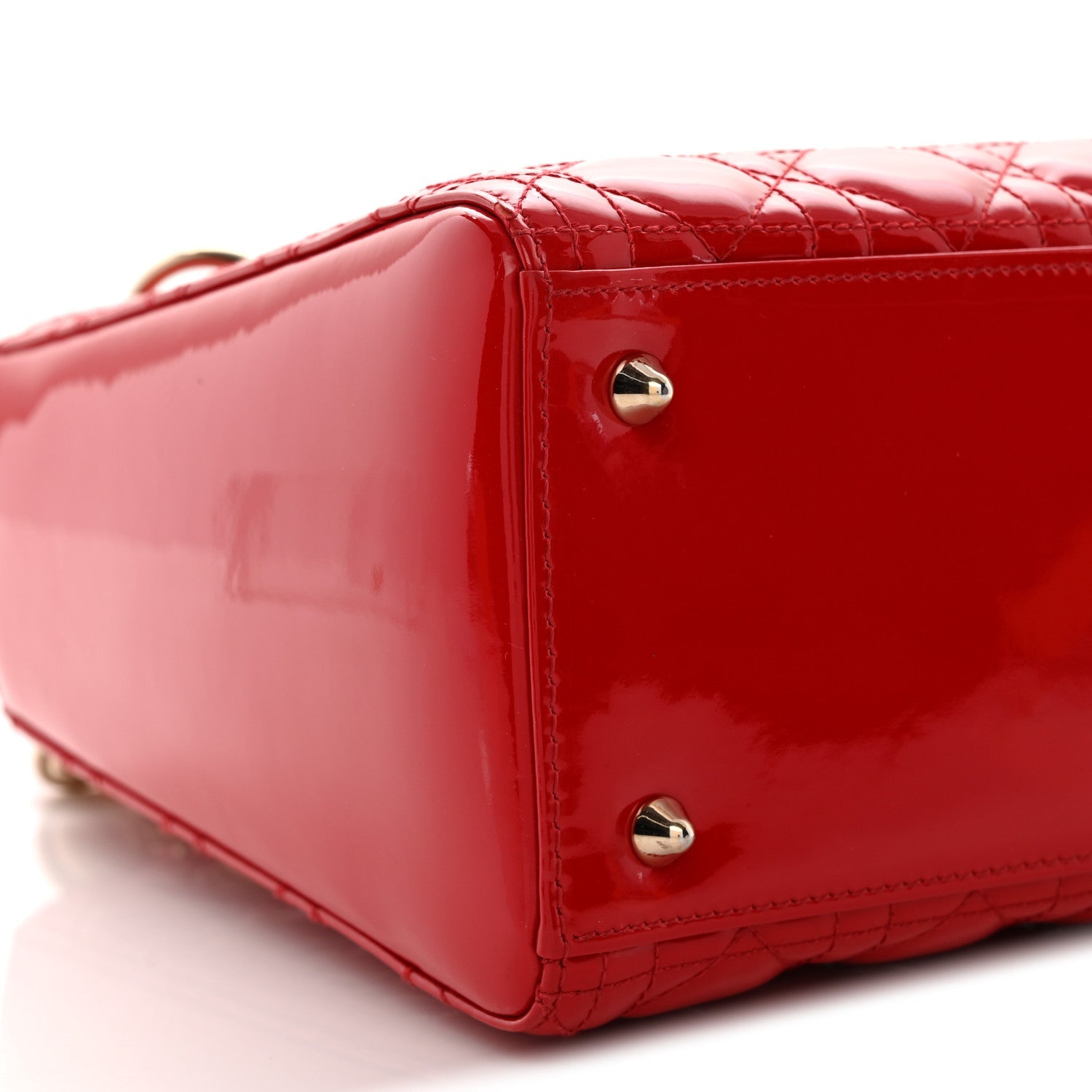 Patent Cannage Medium Lady D1OR Red
