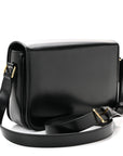 Shiny Calfskin Medium Triomphe Black