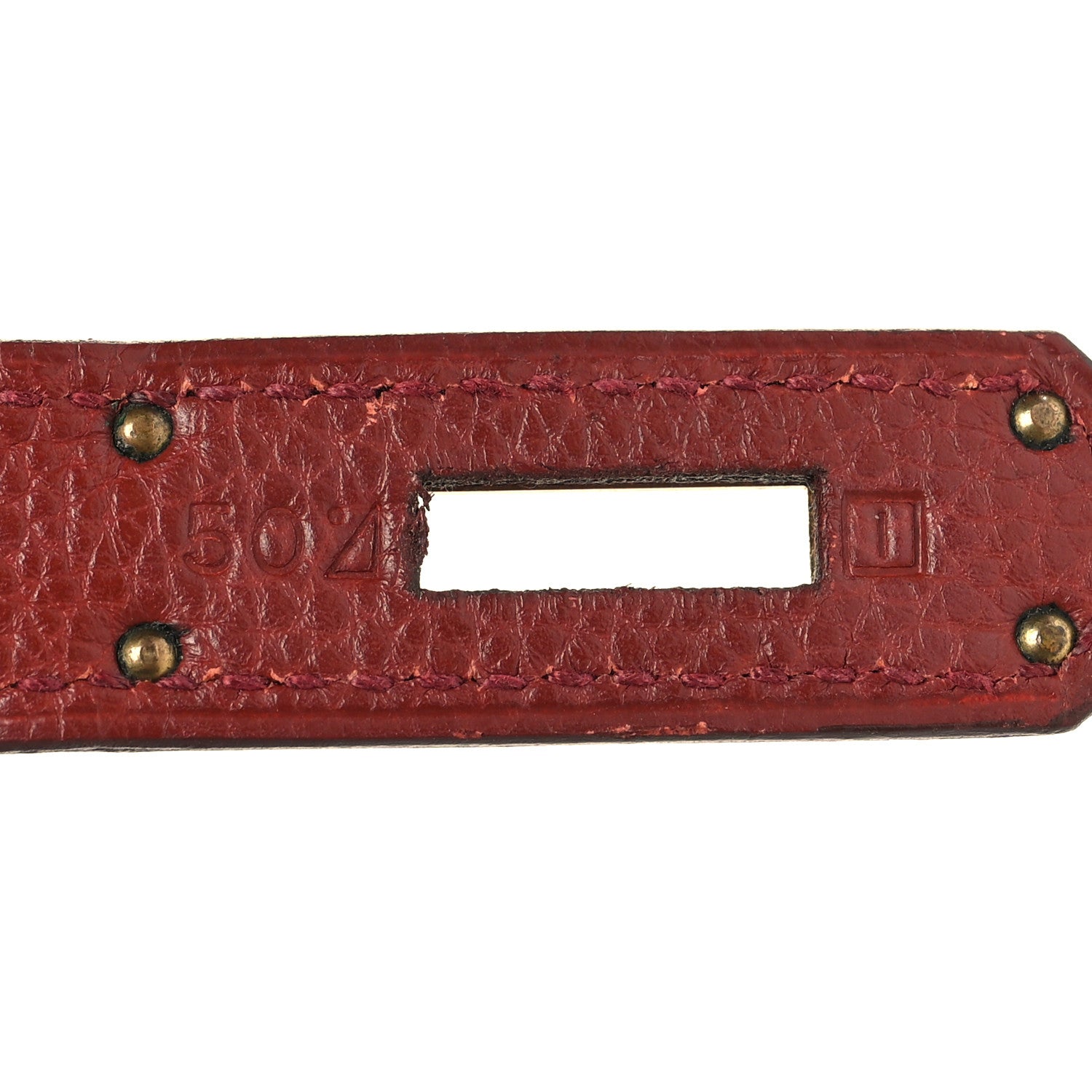 Togo Verso Birkin 35 Brique Ebene