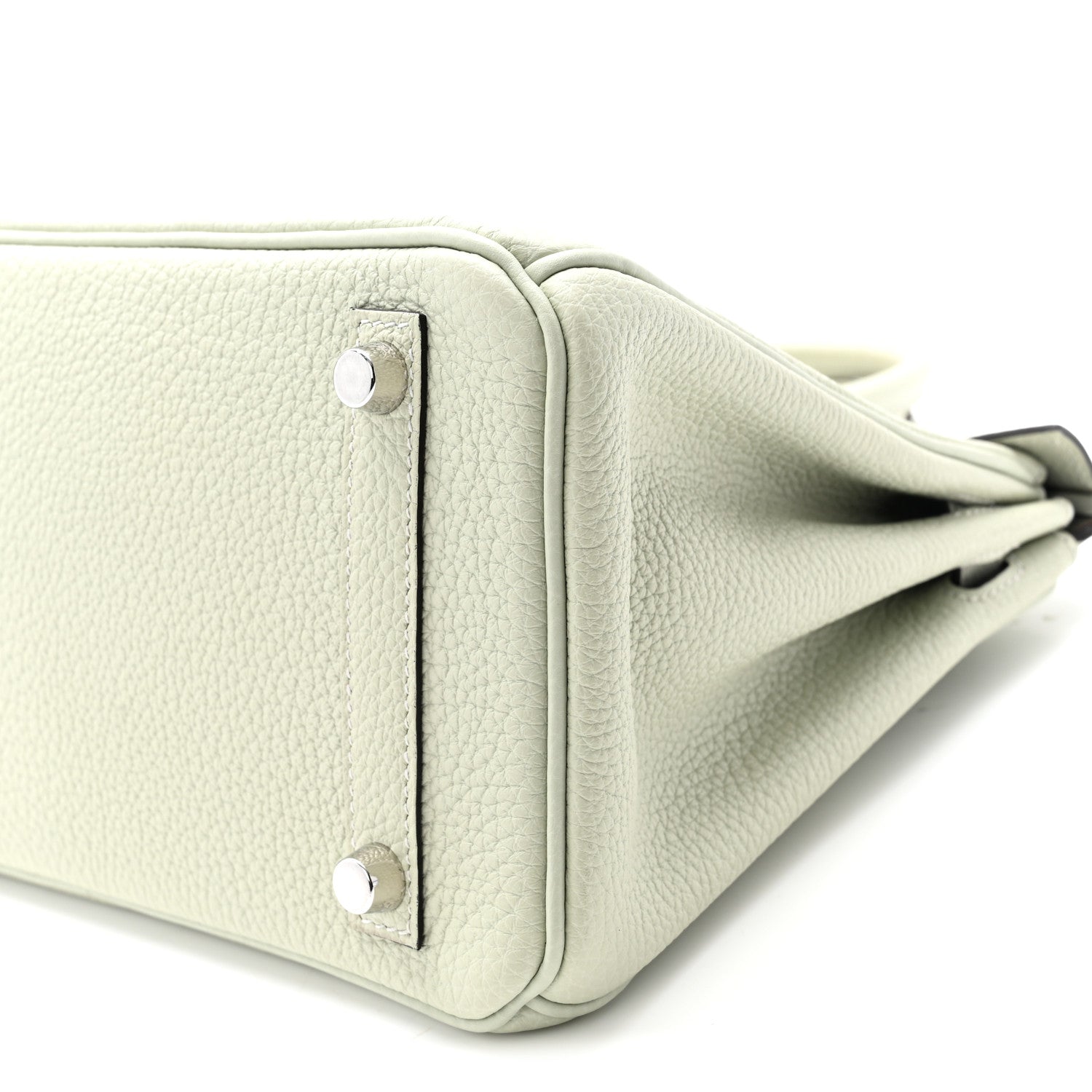 Togo Birkin 25 Gris Neve