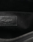Calfskin Matelasse Monogram Monochrome Lou Camera Bag Black