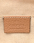 Pebbled Calfskin Small Soho Disco Bag Camelia