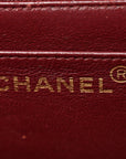 Lambskin Quilted Medium Single Flap Black