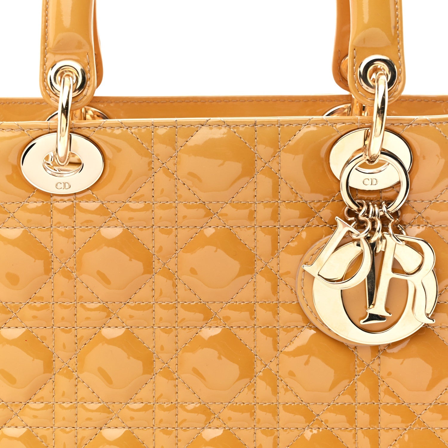 Patent Cannage Medium Lady D1OR Dark Beige