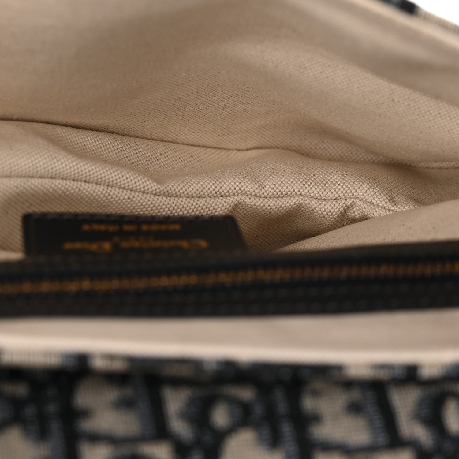 Oblique Saddle Bag Blue