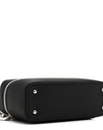 Satin Crystal Pave Medium Sicily Tubes Black