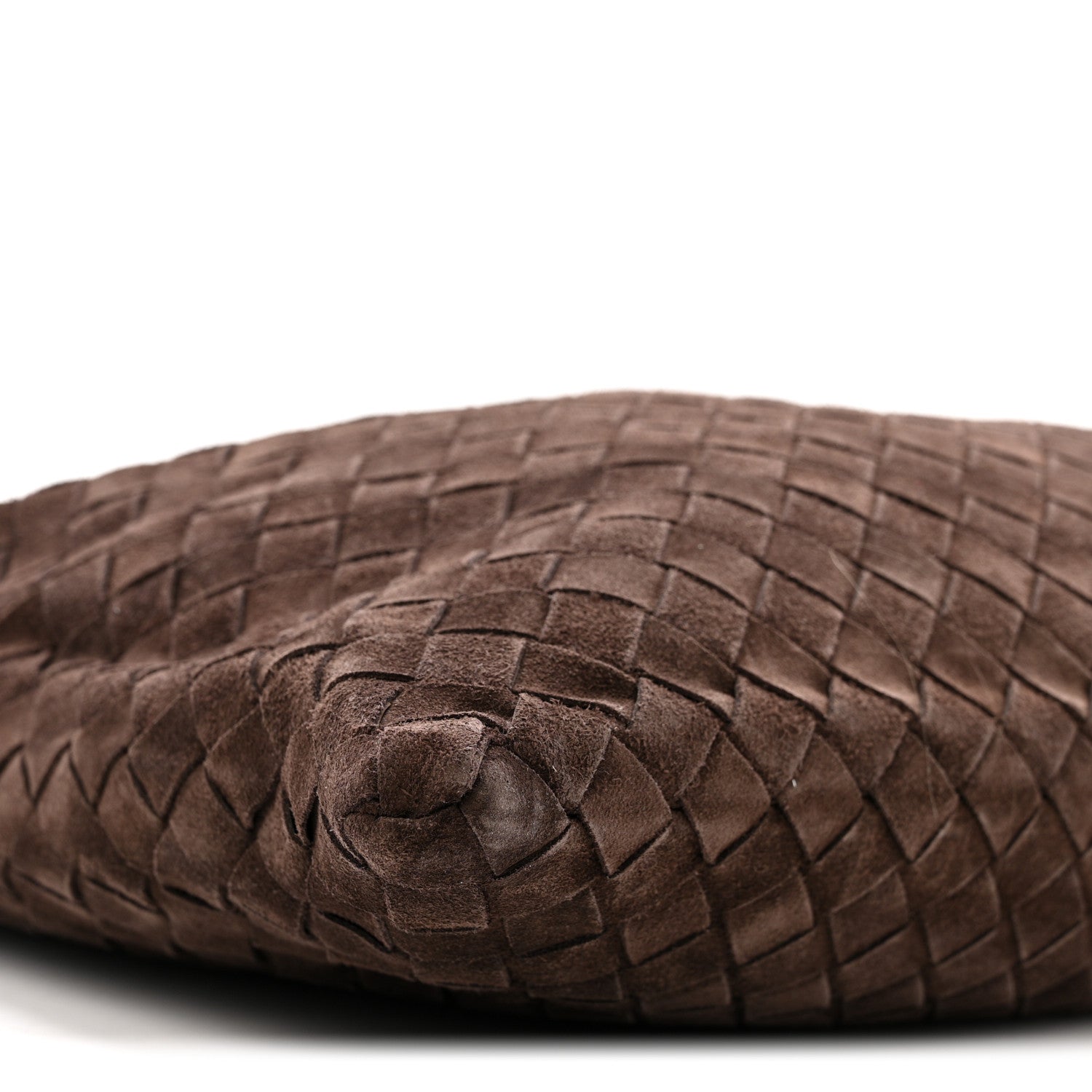 Suede Intrecciato Small Hop Fondant