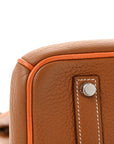 Togo Horseshoe Birkin 35 Gold Orange