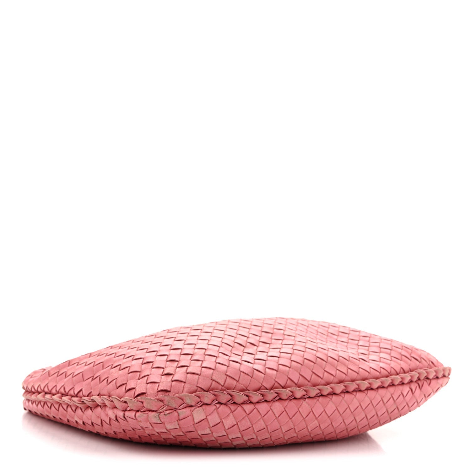 Nappa Intrecciato Medium Veneta Hobo Quarzo
