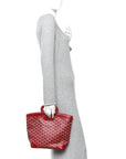 Goyardine Beluga PM Tote Red