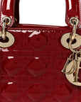 Patent Cannage Small My ABCD1OR Lady D1OR Cherry Red