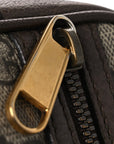 GG Supreme Monogram Web Mini Ophidia Messenger Brown