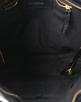 Chevre Gold Metallic Edge Hardware City Black